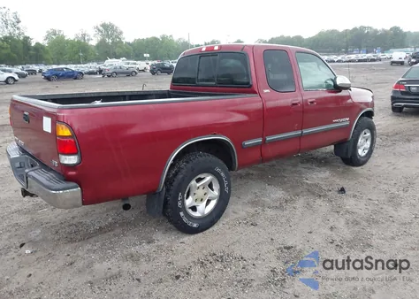 2002 Toyota Tundra Sr5 V8 из США, поврежденный, VIN 5TBRT34152S231343